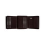 Zoozie Bags Cartera para Hombre Canada - Brown, 100% Piel Auténtica Marrón